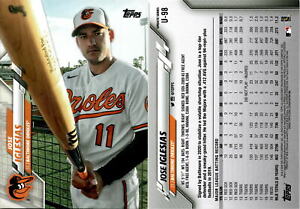 Jose Iglesias 2020 Topps Update Baseball Card U-98  Baltimore Orioles