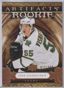 Ivan Vishnevskiy 2009-10 Upper Deck Artifacts Rookie #/999 