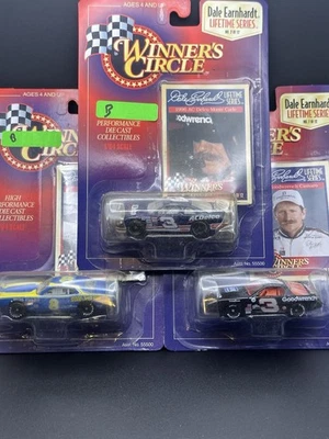 Dale Earnhardt Sr Winner’s Circle Diecast 1/64 Lot of 3 - Lot B - Image 1 of 4