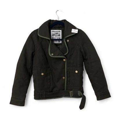 Zadig Voltaire Women’s Green Army Coat Brand New Size Small - Image 1 of 4