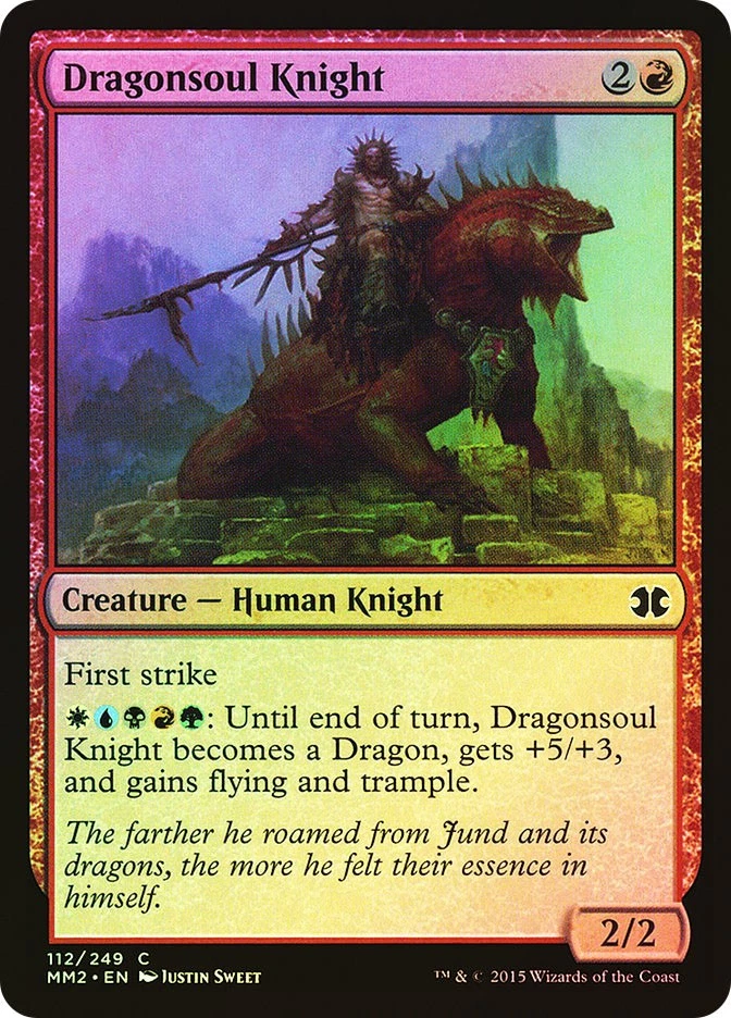 MTG FOIL Dragonsoul Knight  - Modern Masters 2015 #112 - Image 1 of 1