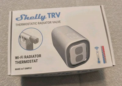 Shelly TVR Wifi Thermostat Heizkörperthermostat Akku  HomeAssistent TOP - Bild 1 von 4