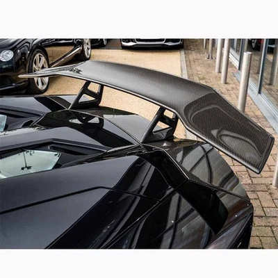 Real Carbon Rear Integrated Spoiler DMC Wing for Lamborghini Aventador 2012-2022 - Image 1 of 4