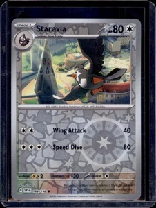 Staravia SV01: Scarlet & Violet Base Set Pokemon #149/198 Reverse Holo NM+ - Picture 1 of 2