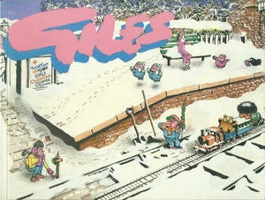 GILES cartoons BOOK forty fourth series DAILY/SUNDAY EXPRESS vintage 1989/90 - Imagen 1 de 3