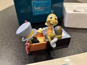 Jiminy Cricket Figur Walt Disney Classic Collection 1210986 Pinocchio Box & COA - Bild 1 von 11