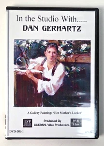 In the Studio With... DAN GERHARTZ 4 Disc DVD Set Painting Demonstration - 6hrs - Imagen 1 de 6