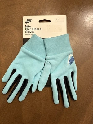 NWT Nike Cold Weather Youth Girl's Club Fleece Gloves  Color: Copa Size: small - Image 1 of 2