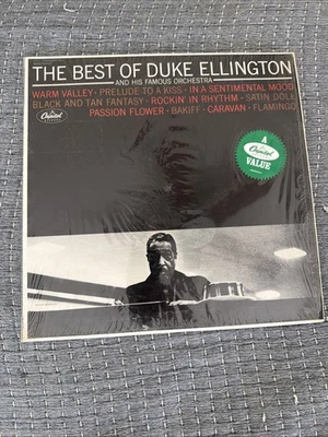 1961 Duke Ellington "The Best Of" 12" Vinyl Record Album Shrink w/ Hype Sticker - Image 1 of 4