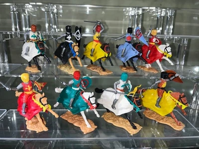 Timpo Toys Caballeros Multicolor Montados Calidad Premium Set Incluye 9 Diferentes Foto 1 de 4