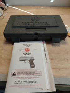 Ruger P97 Dc .45acp Model 6605 Factory Gray Hard Pistol Case,with Manual,nice - Picture 1 of 3