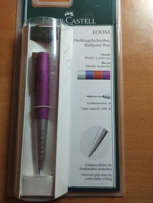 Faber-Castell LOOM - lila - Drehkugelschreiber - Ballpoint Pen - NEU UND OVP - Bild 1 von 2