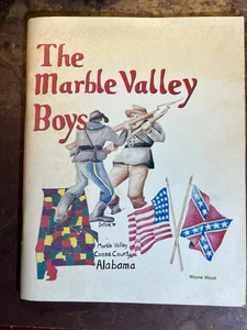 The Marble Valley Boys Coosa County Alabama by Wayne Wood SIGNED 1986 - Imagen 1 de 7