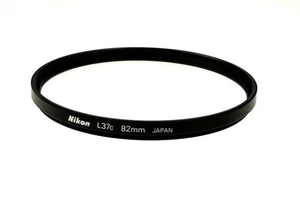 Genuine Nikon L37c 82mm UV Lens Filter w/ CP-15 Case - Foto 1 di 3