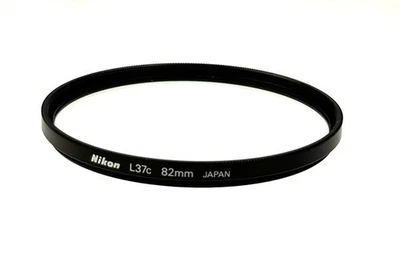 Genuine Nikon L37c 82mm UV Lens Filter w/ CP-15 Case - Image 1 of 3