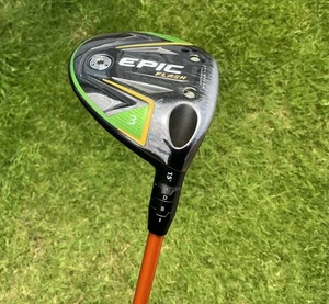 Callaway Epic Flash #3 Wood / 15 Degree / Stiff Flex Tour AD DI-7 Shaft - Picture 1 of 19