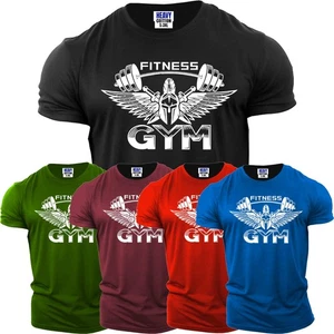 Herren Big Wing Spartan Fitness Gym Training Kurzarm T-Shirt USA Neu Geschenk Tee - Bild 1 von 12