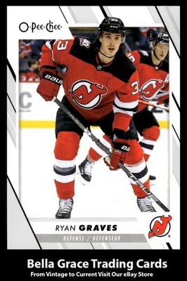 2023-24 O-Pee-Chee Ryan Graves #368 New Jersey Devils NHL Hockey   - Image 1 of 2