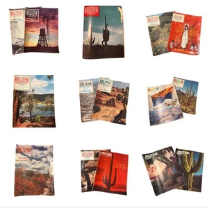 Lot 15 Arizona Highways Magazines Southwestern Travel Tourism advertising 61-77 - Picture 1 of 9
