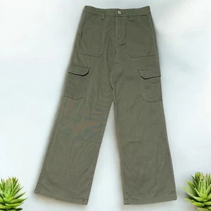 Soho Blue Denim Pants Girls Size 10 Green Cargo NEW - Picture 1 of 4