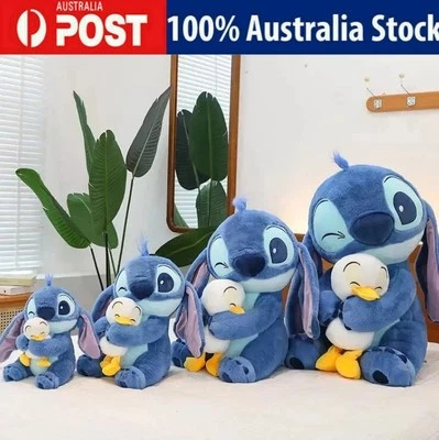 New 2025 Disney Stitch With Donald Duck Soft Plush Stuffed Gift Dolls - image 1 of 4