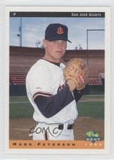 1993 Classic Best San Jose Giants Mark Peterson #20