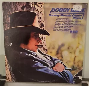 BOBBY BARE - SUNDAY MORNIN' COMIN' DOWN. 1975 COUNTRY FOLK 12" L.P. - Picture 1 of 4