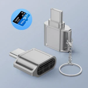 Type-C To TF Card Converter For Mobile Phones Laptops Tablets Memory Expansion - Photo 1/8