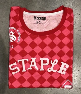 Camiseta a cuadros grapa en rojo talla. 3xl al por menor $38! ¡NUEVO CON ETIQUETAS 100% auténtico!¡! - Imagen 1 de 10