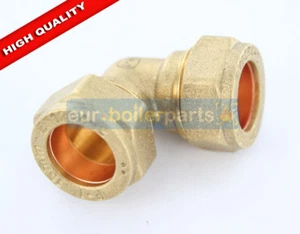 Brass Compression Equal 90' Elbow 15mm brand new - Picture 1 of 3