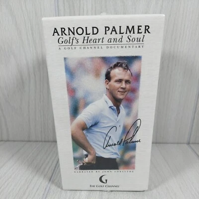 Arnold Palmer: Golfs Heart and Soul VHS 1999 3-Tape Golf Channel Box Set New - Image 1 of 4