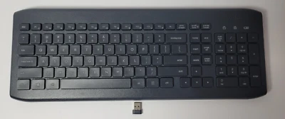 ONN 100009054 Wireless Keyboard With USB Connection Dongle-Tested-Works - Image 1 of 4