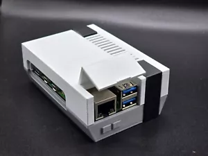NES-Inspired Raspberry Pi 5 Case – Retro Gaming Look, Pi 5 Case - Picture 1 of 7