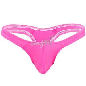 Sexy Men's Thong Underwear Elastic G-string Swimwear Micro Bikini T-back Briefs