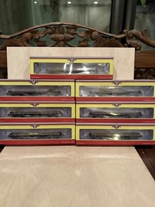 Oxford Rail Car Flat BR Brown Lot Of (7) OO Gauge - Picture 1 of 6