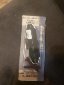 Cartucho de contacto Westinghouse AROCR tipo AR 600V 10A #624B094G08 - Imagen 1 de 2