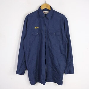 Camicia DICKIES Taglia L Uomo Cotone Man Shirt Casual Comoda Elegante Blu - Foto 1 di 5