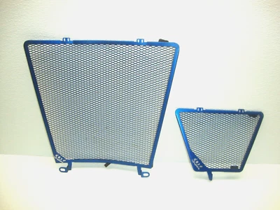 09-14 APRILIA RSV4 R COX RACING RADIADOR ENFRIADOR DE ACEITE PROTECTORES CUBIERTA PROTECTORES 2010 Foto 1 de 4