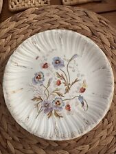 Antique Handpainted Franz Anton Mehlem Plate - Sweet Pea