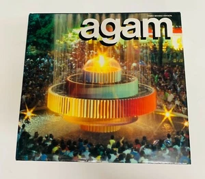 YAACOV AGAM "AGAM" HARDCOVER BOOK WITH COLOR PAGES - Picture 1 of 2