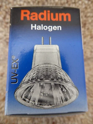 RADIUM (Osram) 35w MR11 35mm Halogen Spotlight 12v GU4 Reflector Light Bulb - Image 1 of 4
