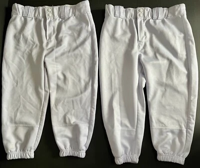 Pantalones de béisbol Wilson blancos Knicker niños jóvenes XL (2 pares) Foto 1 de 4
