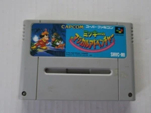 MICKEY MAGICAL ADVENTURE -- NINTENDO SUPER FAMICOM - SHVC-MI - JAPONAIS - Picture 1 of 2