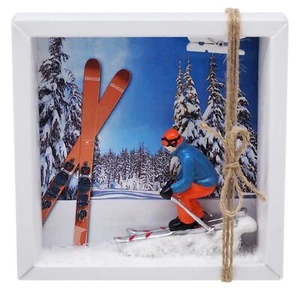 Geldgeschenk Ski Fahren Winterurlaub Skiurlaub Berge Geschenk Skiausrüstung - Bild 1 von 4