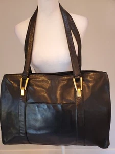 Charter Club High Quality Leather. Original Price $800 Tote Business Style - Picture 1 of 12