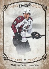 2015-16 Upper Deck Champ's Hockey Gold Variant Back #209 Matt Duchene SP