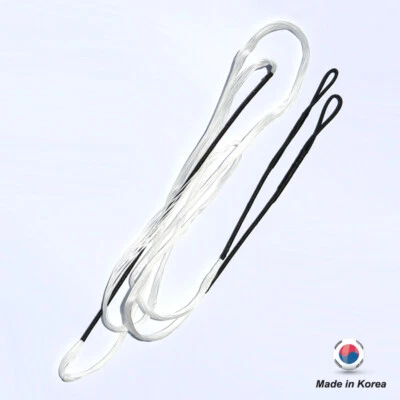 Cartel Korea Made B55 White Bow String Replacement for Recurve & Traditional Bow - Image 1 of 4