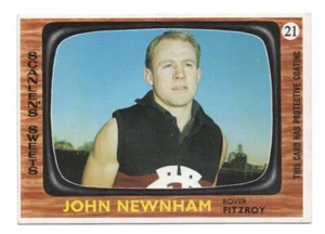 1967 Scanlens (21) John NEWNHAM Fitzroy - Picture 1 of 2
