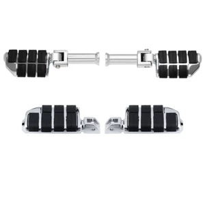 Driver & Passenger Footpegs W/ Bracket Mount Fit For Harley Standard FXST 18-23 - Bild 1 von 10