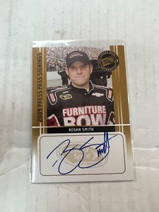 Regan Smith 2009 Press Pass Signings Auto # NrMt